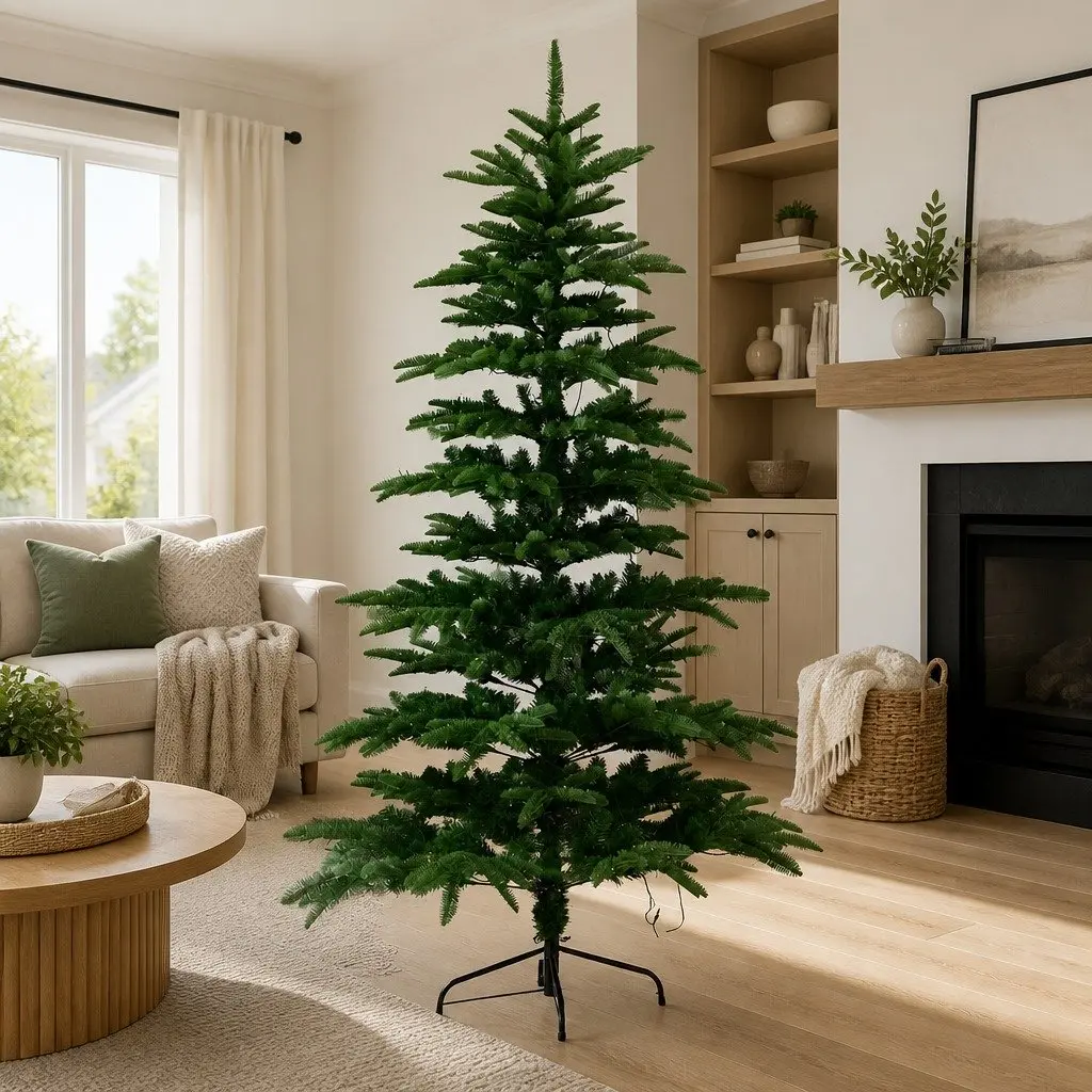 Christmas Tree 2.1M LED Xmas Tree 860 Tips Sparse Pre-Lit Party Home Decoration