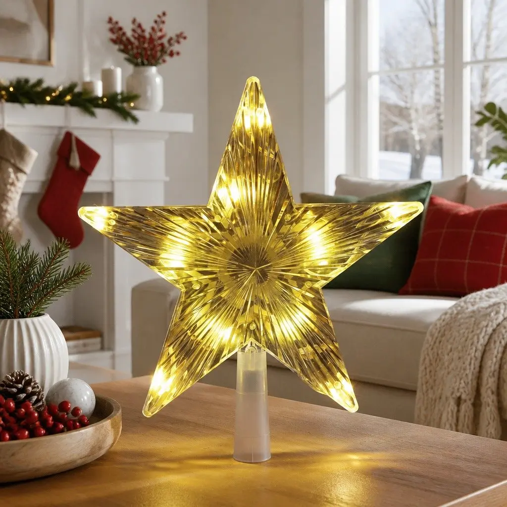 Christmas Tree Topper Star with App Control