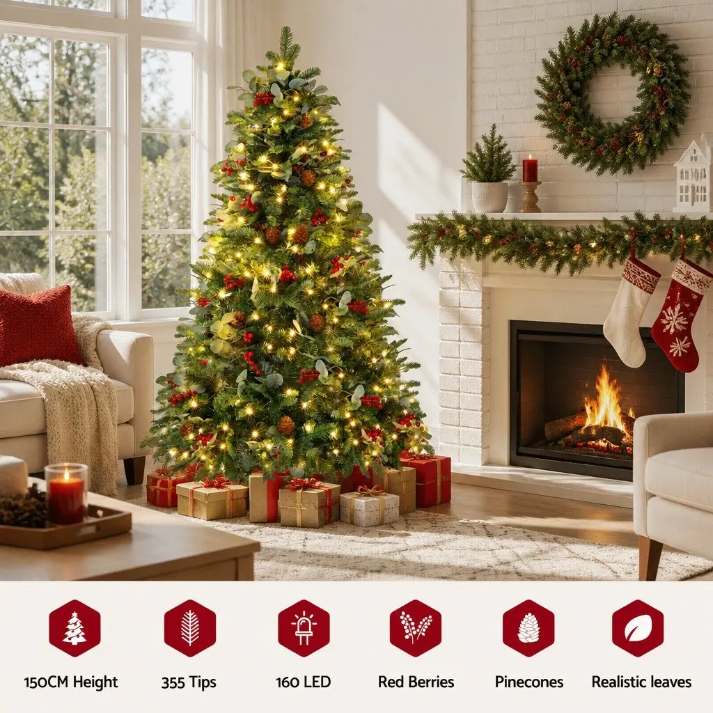 1.5m LED Christmas Tree