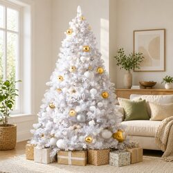 Your Friendly 7FT Christmas Tree with PVC Tips