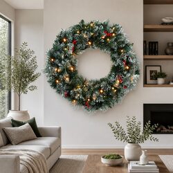 Your New Favorite 60cm Christmas Wreath Awaits