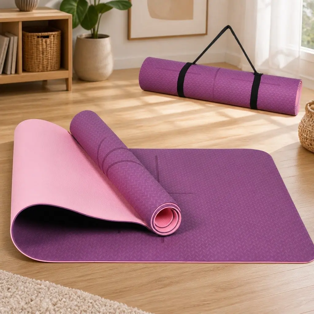 Yoga Mat 6mm Thick for Practice