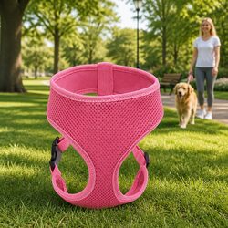 Friendly Pink XL Dog Harness: Ideal for Your Furry Friend