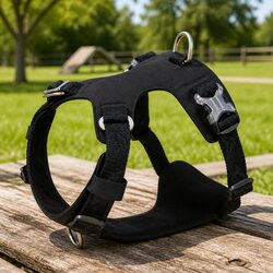 Friendly 2XS Black Dog Harness for Training Needs