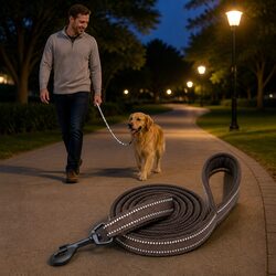 Your New 2m Reflective Dog Leash for Easy Walking
