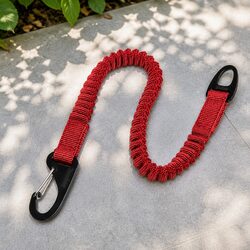 Bungee Leash Extension Red M Dog Walking Control Attachment Accessory