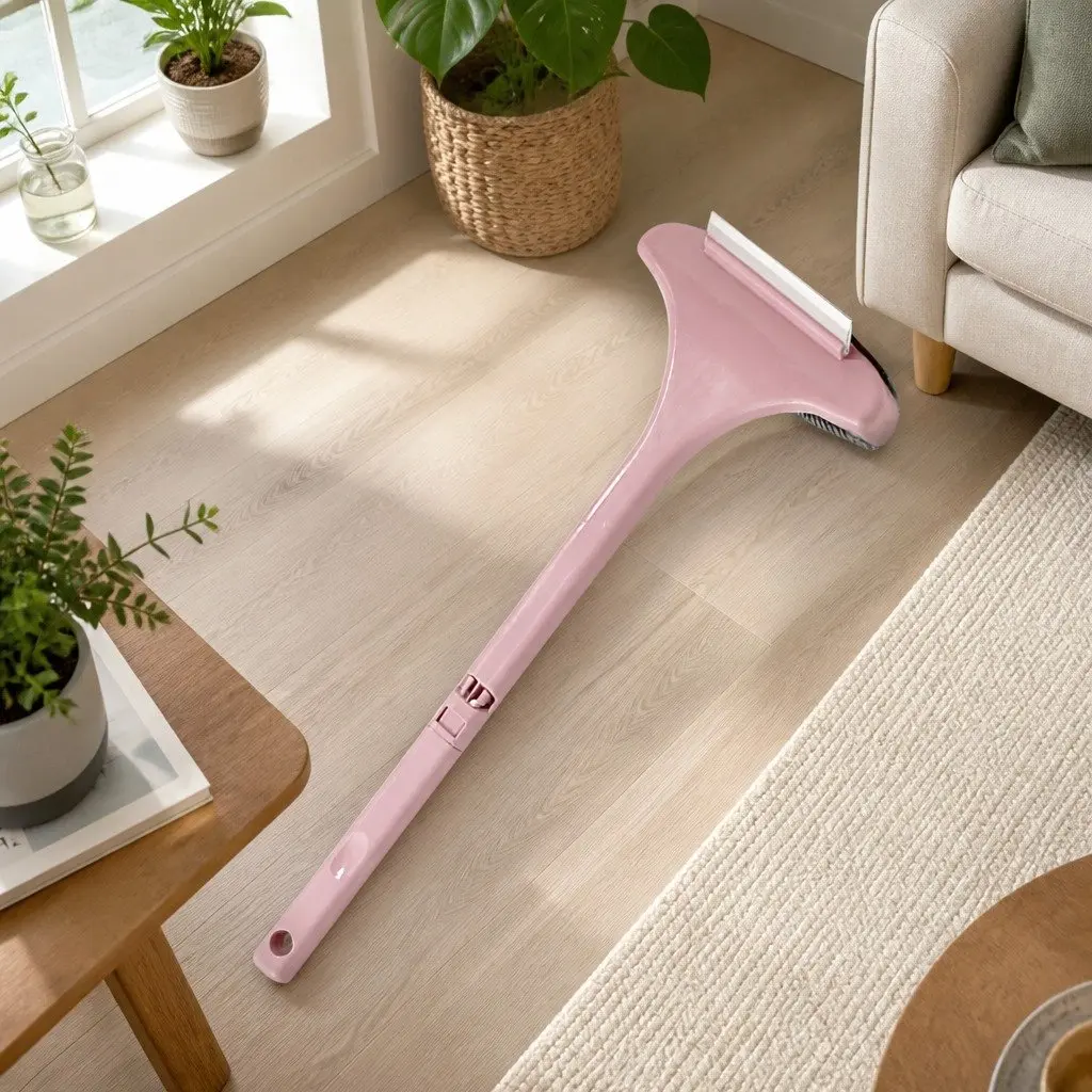 Double Sided Window Cleaner Multifunctional Brush Pink