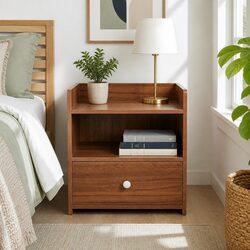 Your Perfect Walnut Bedside Table Awaits