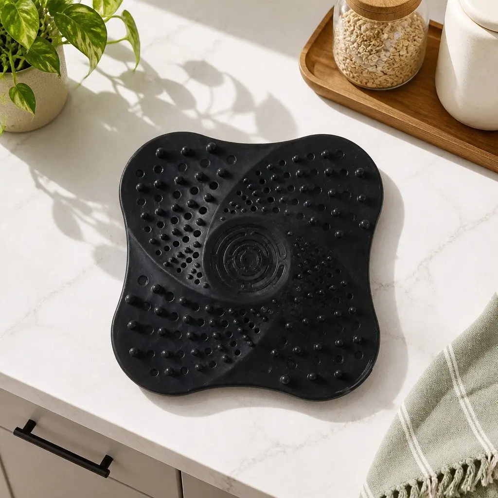 Silicone Drain Cover Odor Proof Anti Blocking Filter Kitchen Sink Toilet 13cm X 13cm X 2cm