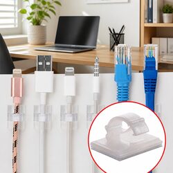 Keep Your Cords Tidy with Our Self-Adhesive Wire Clip