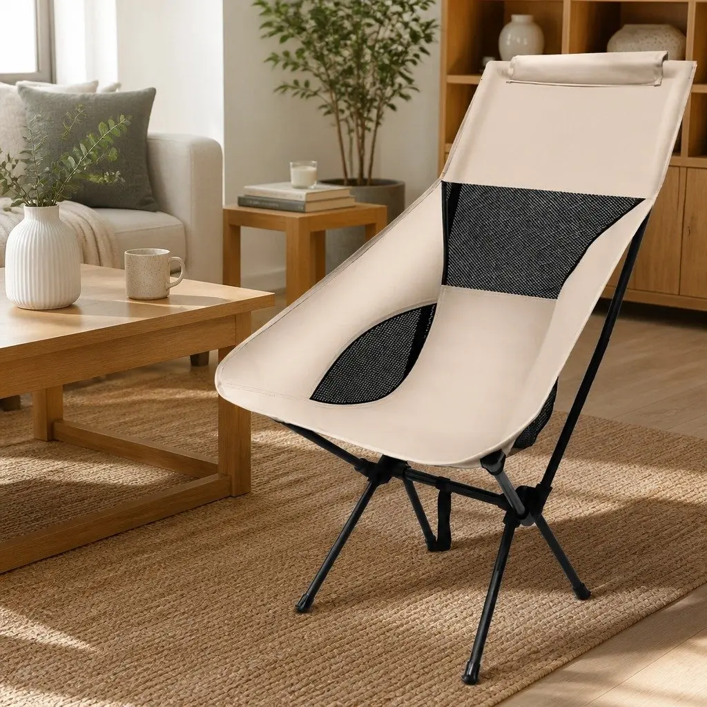 Portable Moon Chair for Outdoor Relaxation