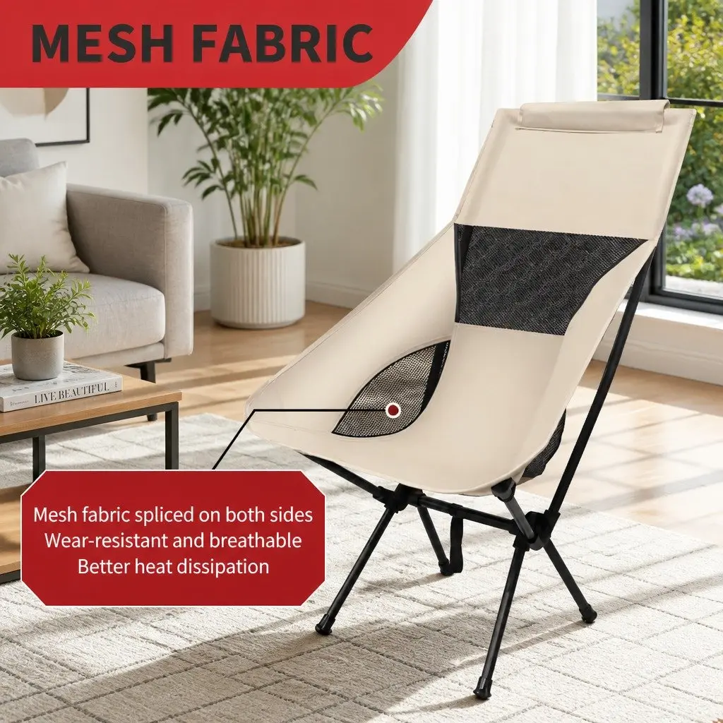 Portable Moon Chair for Outdoor Relaxation