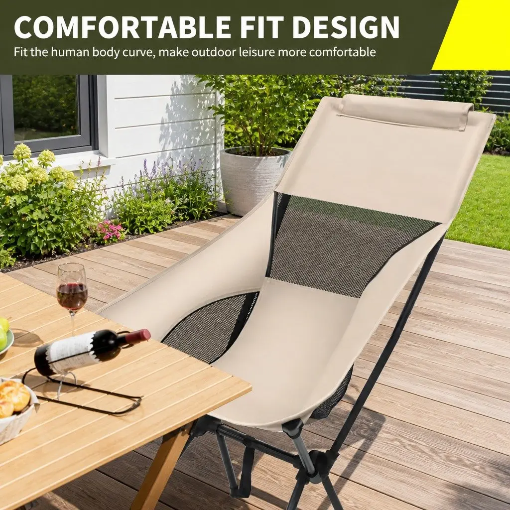Portable Moon Chair for Outdoor Relaxation