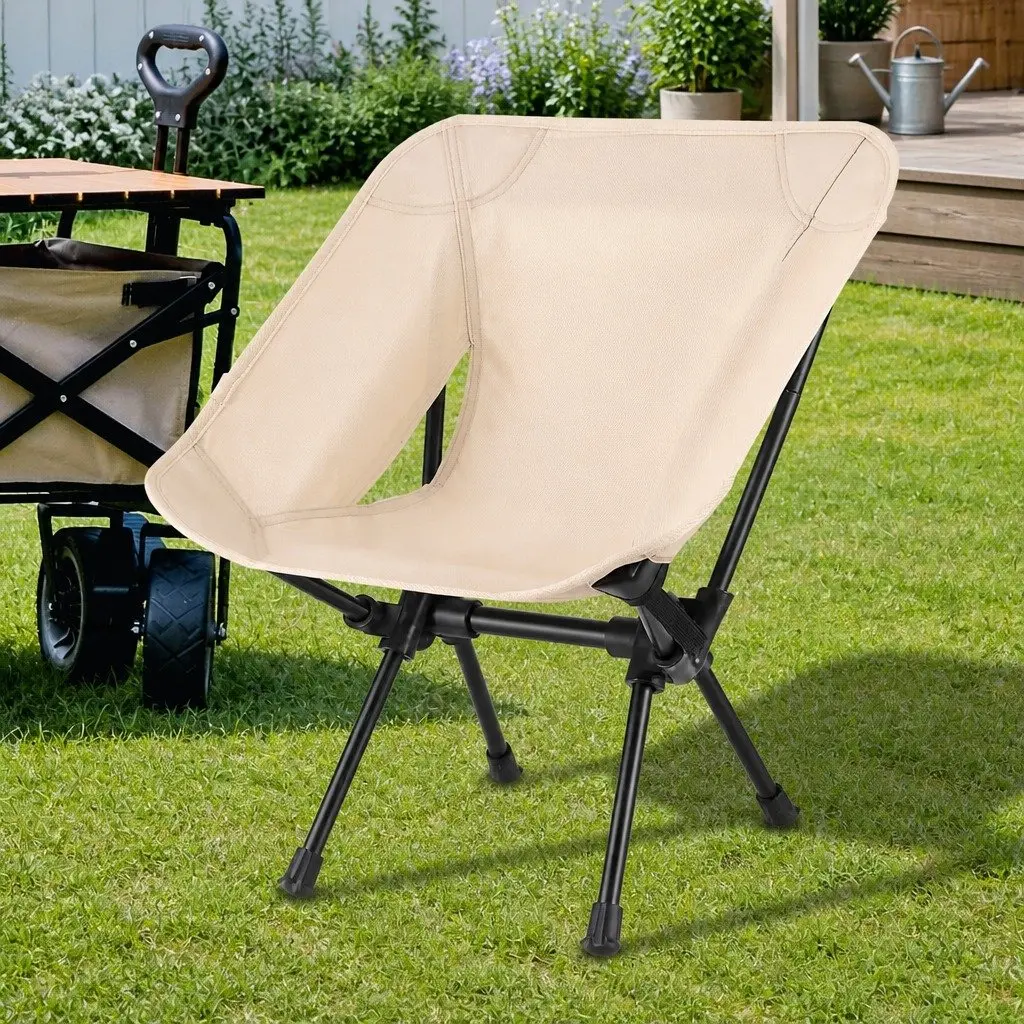 Outdoor Fishing Camping Moon Chair Foldable Portable Lightweight Seat Garden