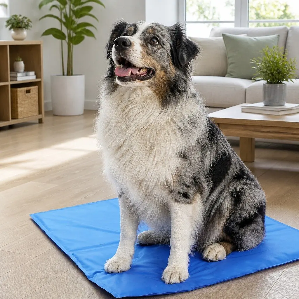 Pet Cooling Cushion Ice Mat Dog Cat Summer Comfort Pad XXL Multifunctional