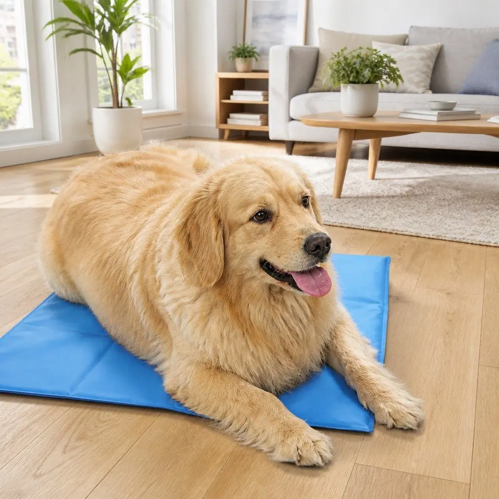Pet Cooling Cushion Ice Mat Dog Cat Summer Comfort Pad XXL Multifunctional
