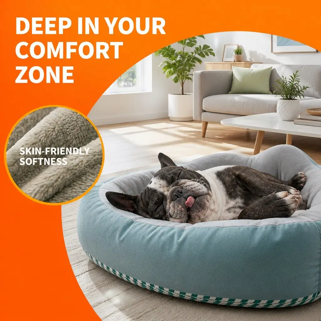 Dog Bed Soft Warm Nest House Breathable Large Size