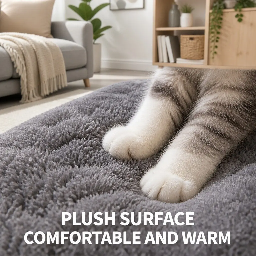 Pet Tent Removable Washable Double Roof Soft Warm Shelter Indoor 39x32x34cm