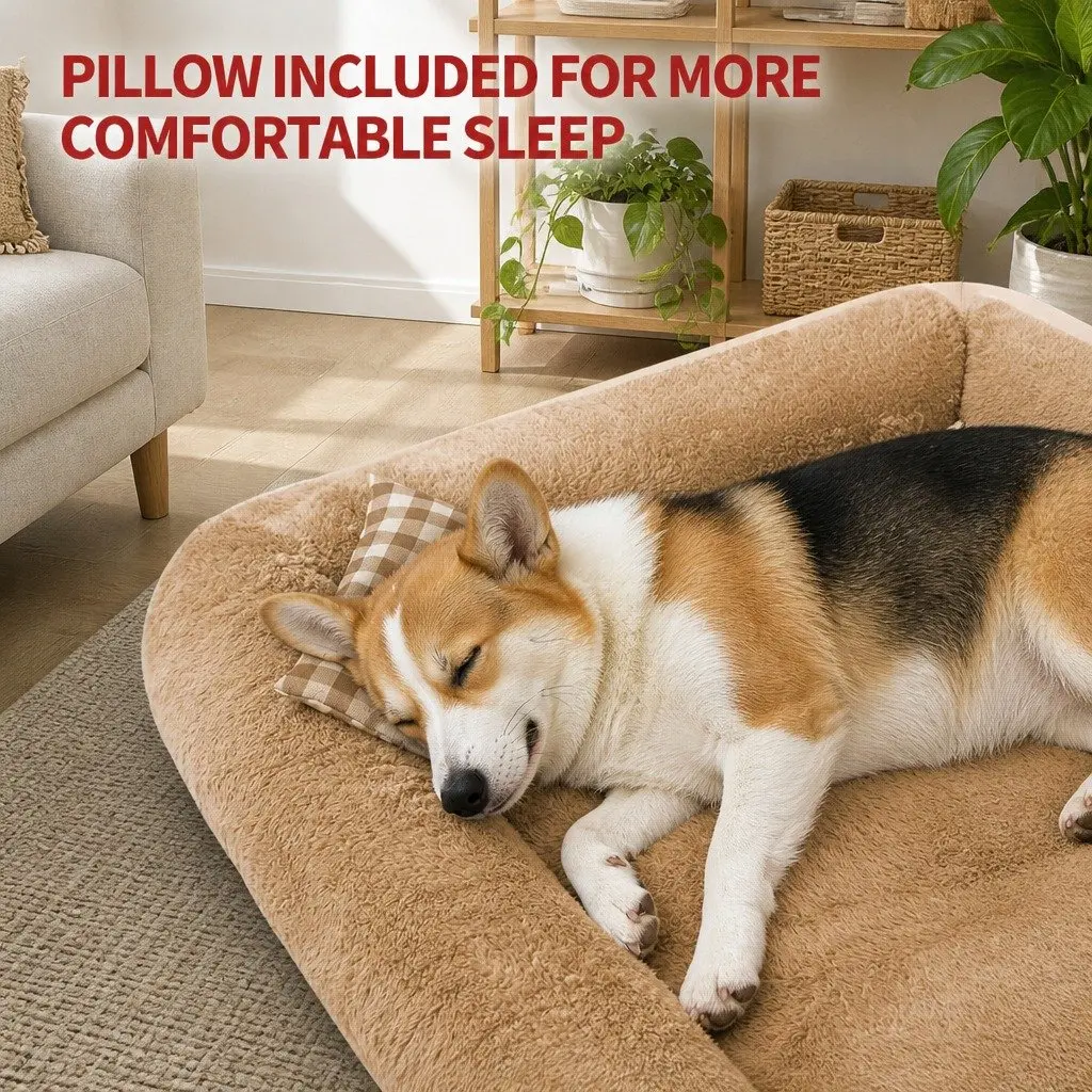 Dog Bed Soft Warm Mat Removable Washable XL