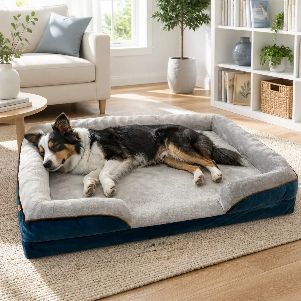 Large Dog Bed Sofa Thickened Sponge Cushion XL Size