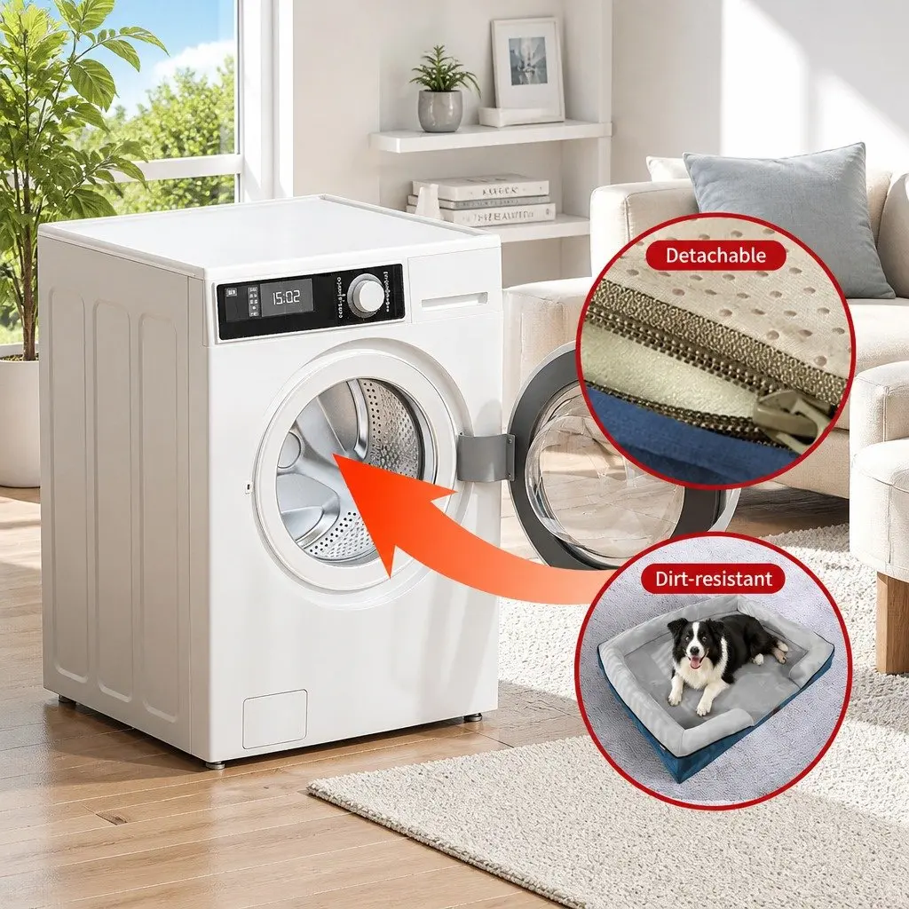 Large Dog Bed Sofa Thickened Sponge Cushion XL Size