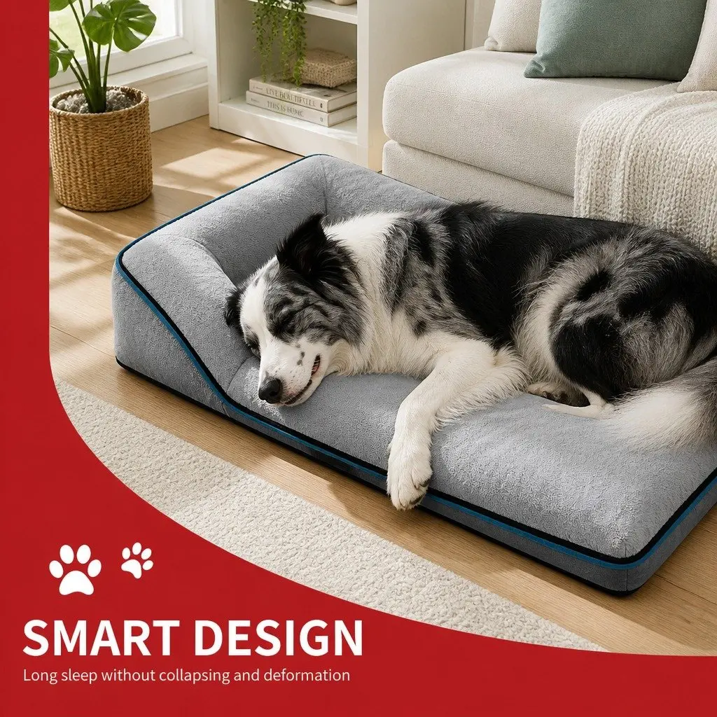 Large Dog Bed Sofa Thickened Sponge Cushion XL Size