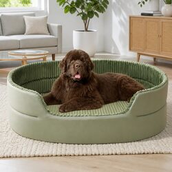 Your Pet's Ultimate Comfort Nest in Avocado Design