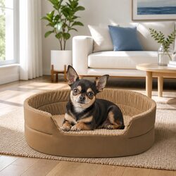 Find Comfort for Your Pet with the Khaki Pet Nest