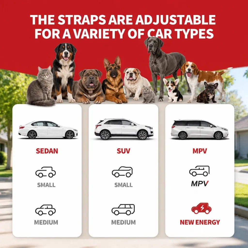 Dog Cat Pet Car Seat Cover Waterproof Nonslip Protector Hammock Back Mat