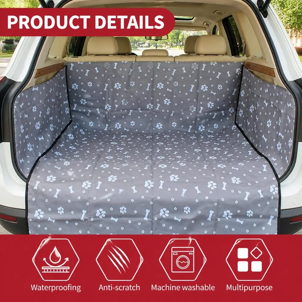 Dog Cat Pet Car Seat Cover Waterproof Nonslip Protector Hammock Back Mat