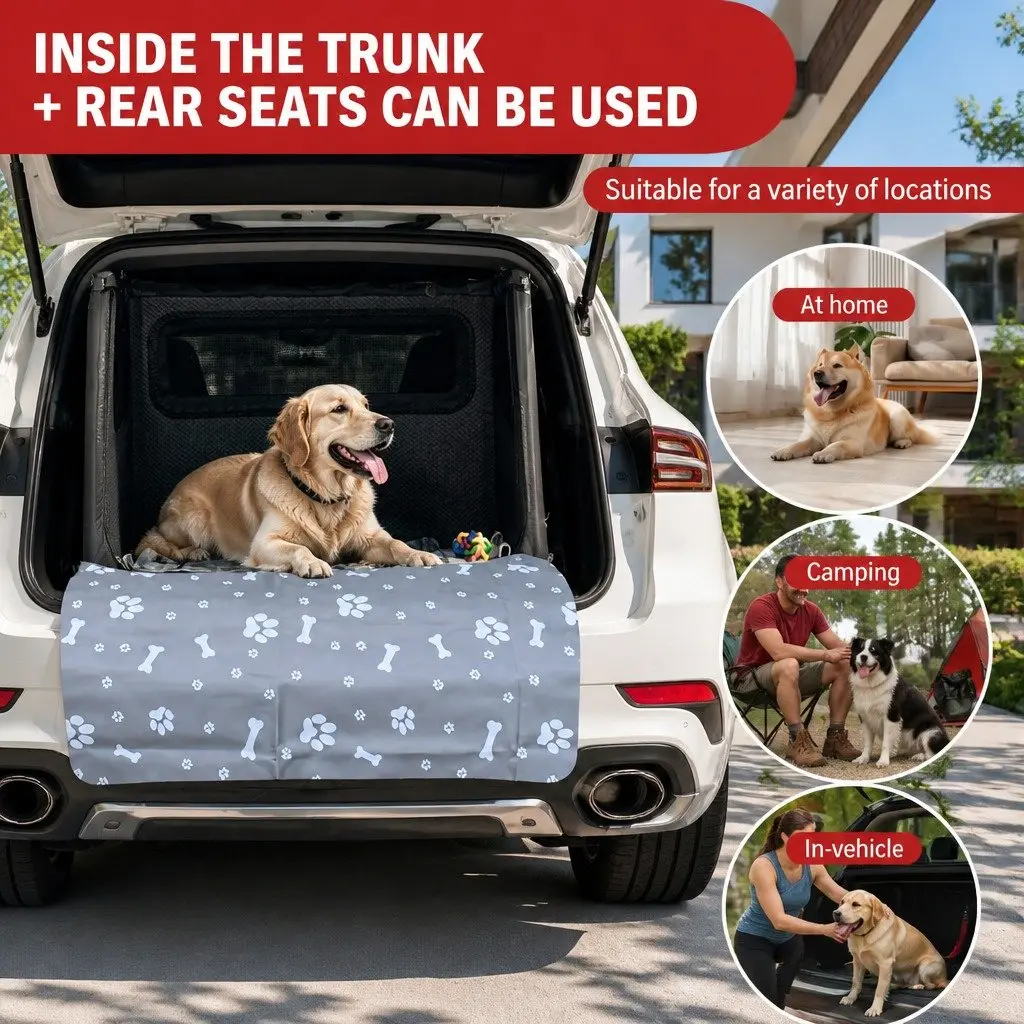 Dog Cat Pet Car Seat Cover Waterproof Nonslip Protector Hammock Back Mat