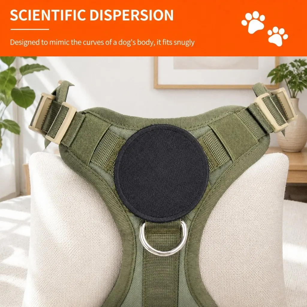 Tactical Chest Rig Outdoor Gear Organizer with Poop Bag Holder Green Strap