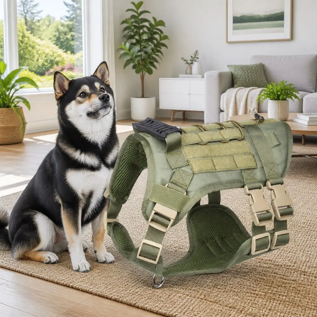 Dog Chest Harness with Back Bag Pet Walking Leash Strap Artifact Supplies