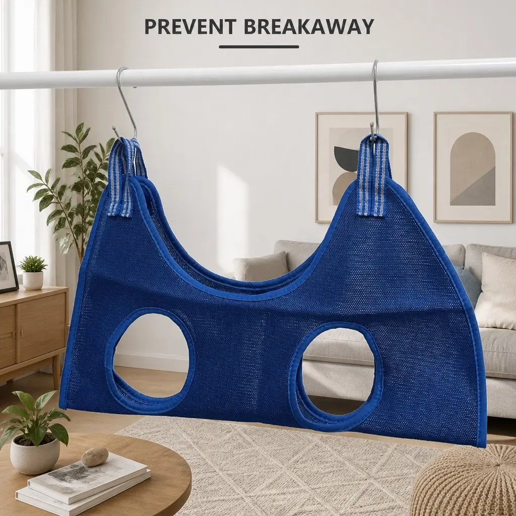 Pet Grooming Hammock for Small Medium Pets Breathable Cloth 60cmX47cmX13cm