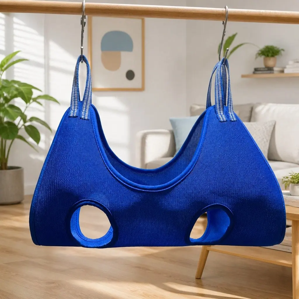 Pet Grooming Hammock for Small Medium Pets Breathable Cloth 60cmX47cmX13cm