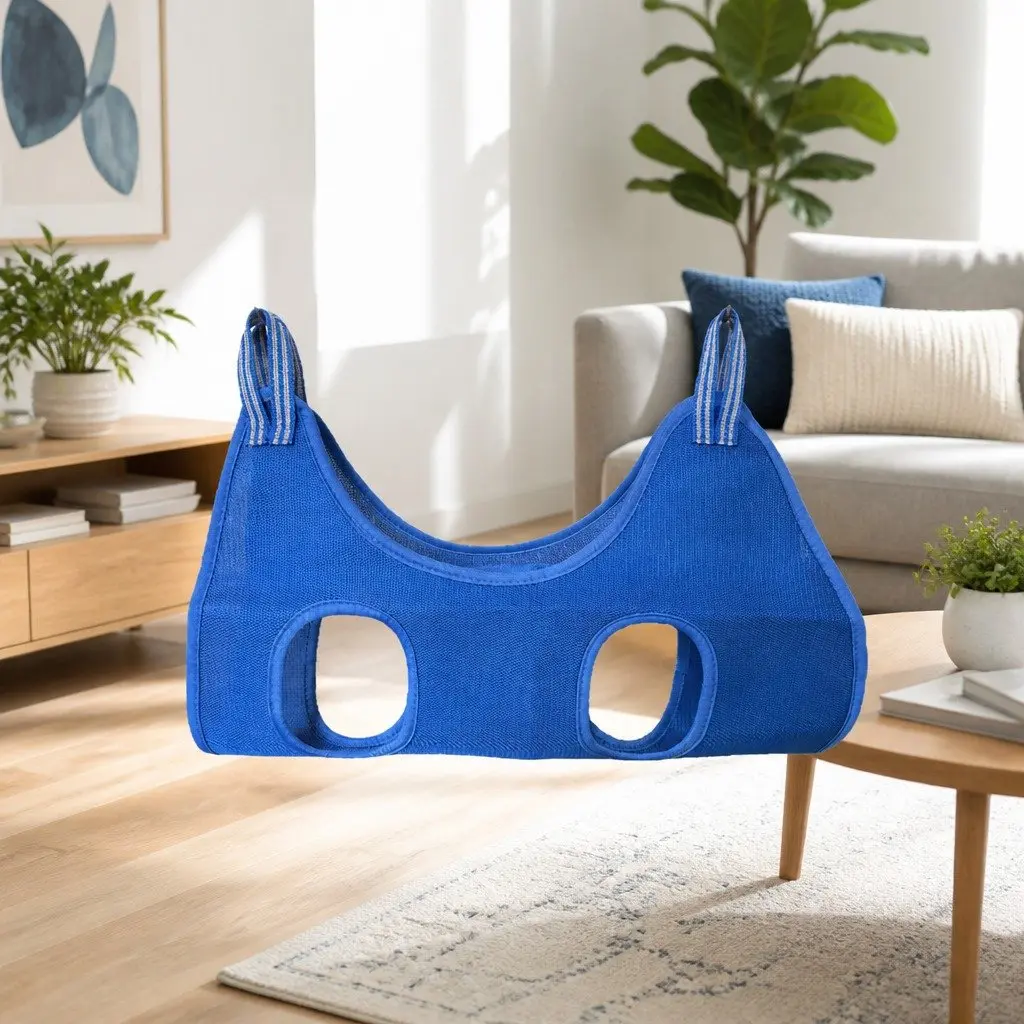 Pet Grooming Hammock for Small Medium Pets Breathable Cloth 60cmX47cmX13cm