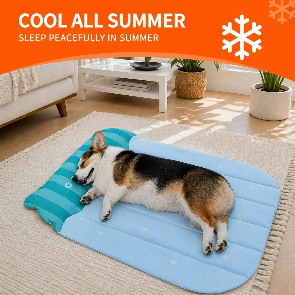 Pet Cooling Mat Advanced Cooling Technology 66x58cm