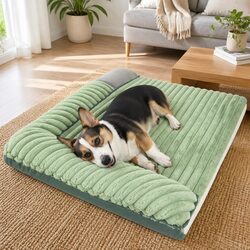 Cozy Double-Sided Velvet Dog Bed with Detachable Design
