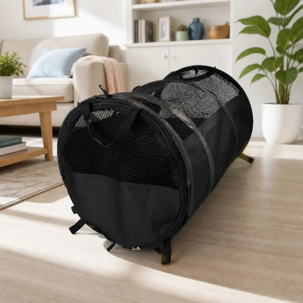 Pet Carrier Travel Bag Foldable Breathable Large 123x58x58cm
