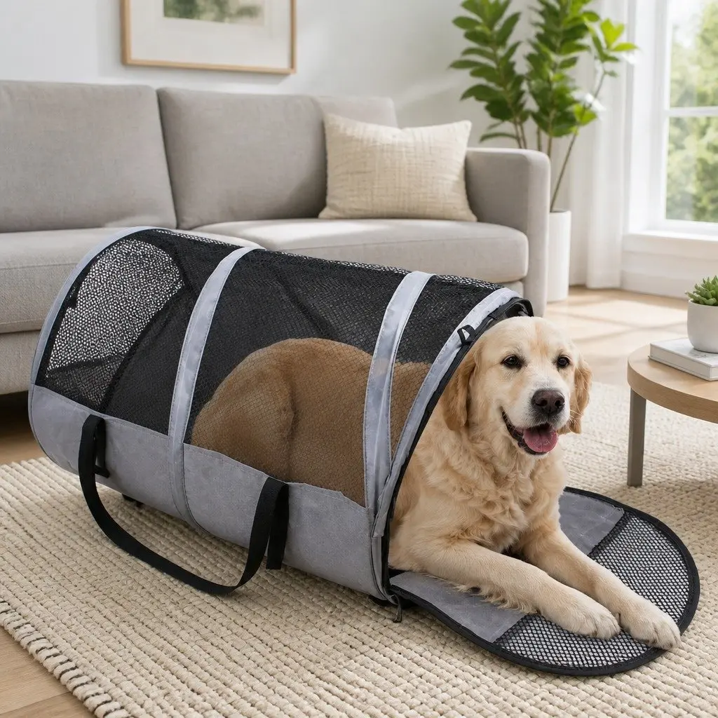 Foldable Pet Carrier Bag Portable Cat Dog Travel Transport Car Seat
