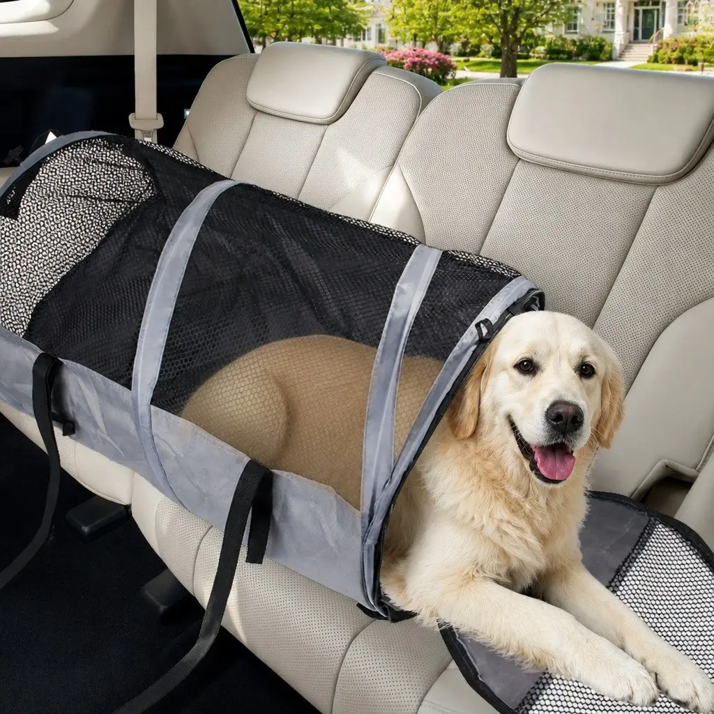 Foldable Pet Carrier Bag Portable Cat Dog Travel Transport Car Seat