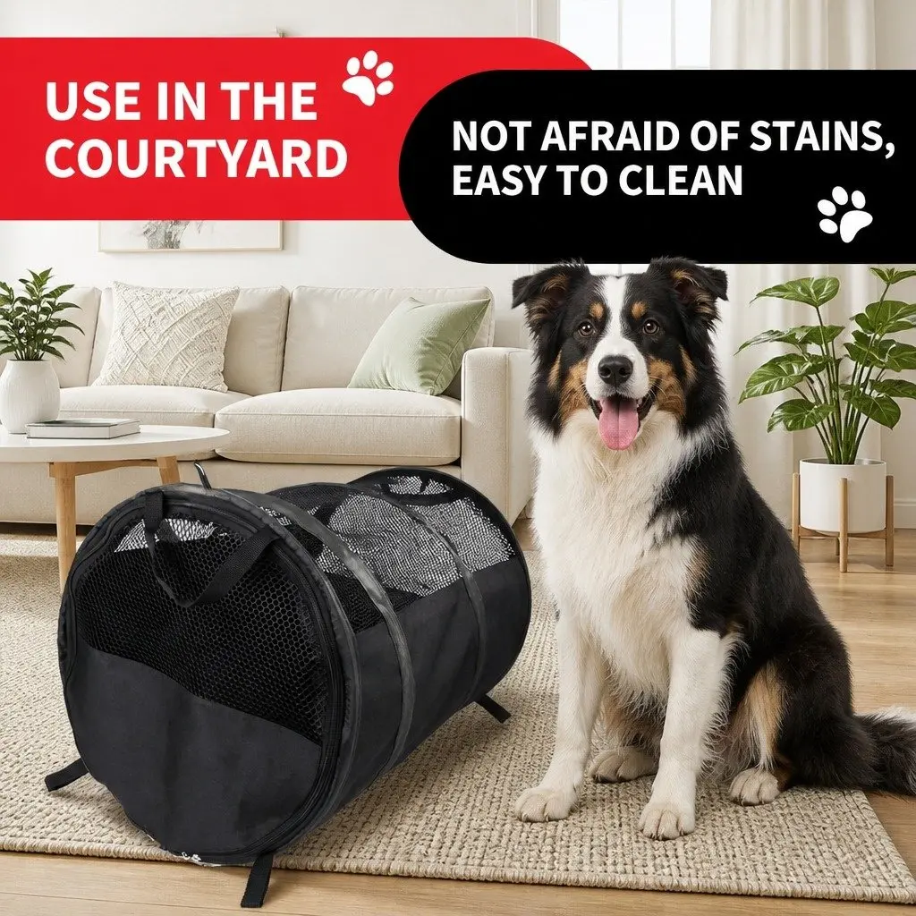 Pet Carrier Bag for Cats Dogs Portable Travel Shoulder Bag Gray