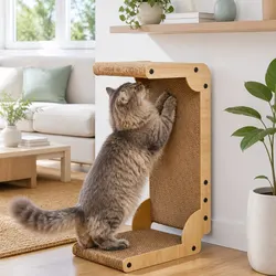Your Cat’s New Favorite Spot: Vertical Scratch Board