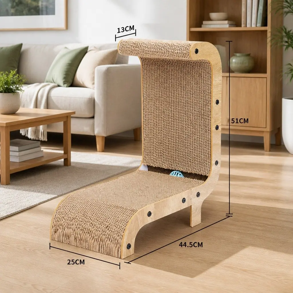Cat Scratch Board Vertical Durable 44.5x25x51cm