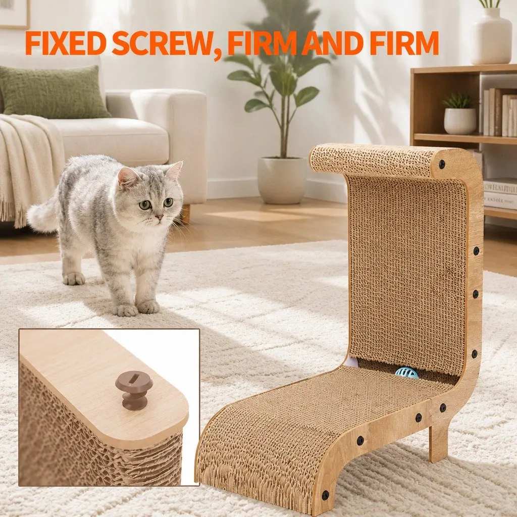 Cat Scratch Board Vertical Durable 44.5x25x51cm