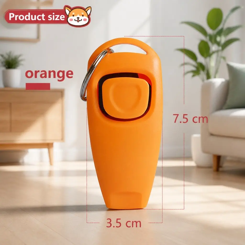 Dog Training Whistle Two-in-One Training Marker 7.5cm