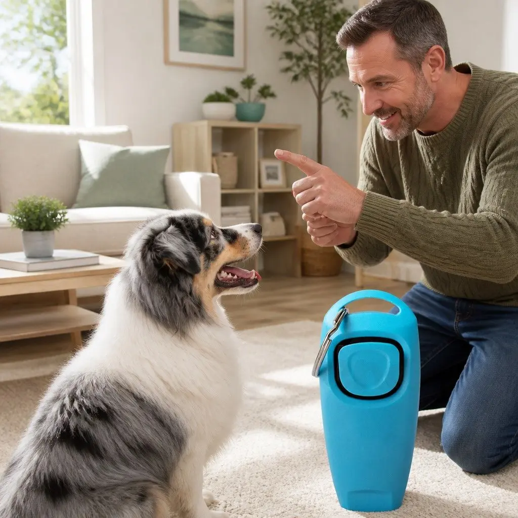 Dog Training Clicker with Whistle for Obedience