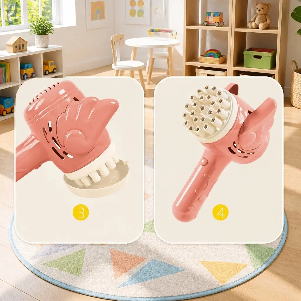 Electric Bubble Machine 23 Hole Toy Gun Gatling Bubble Maker for Kids Playing