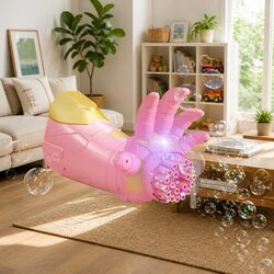 Your Child Will Love This Friendly Bubble Machine
