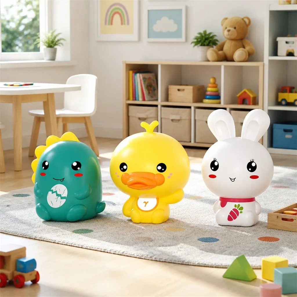 Automatic Bubble Gun Toy Outdoor Soap Machine Cartoon Design 69-Hole